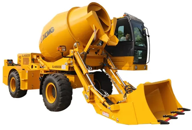 XCMG Official SLM2600S 2.6cbm Concrete Mixer Mobile Self Loading Concrete Mixer Truck - Betonmolen: afbeelding 2 XCMG Official SLM2600S 2.6cbm Concrete Mixer Mobile Self Loading Concrete Mixer Truck - Betonmolen: afbeelding 2