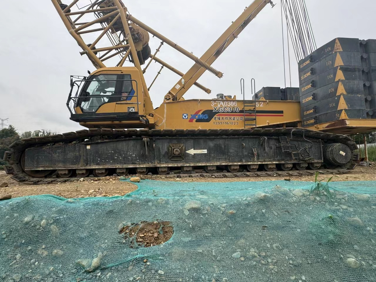 XCMG Official Second Hand Crawler Crane Lifting Equipment Mobile XGC300 300 Ton Crane Price - Rupskraan: afbeelding 5 XCMG Official Second Hand Crawler Crane Lifting Equipment Mobile XGC300 300 Ton Crane Price - Rupskraan: afbeelding 5