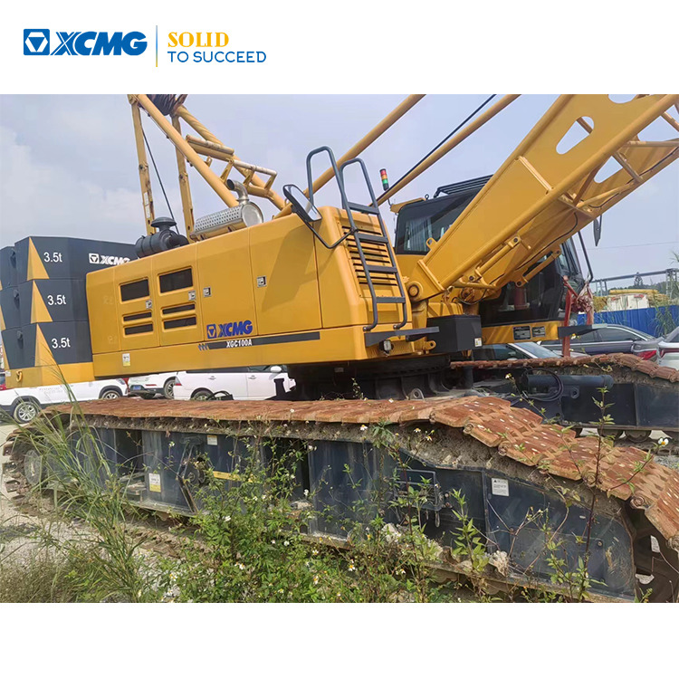 XCMG Official Used 100 Ton Mobile Crane XGC100A Hydraulic Lattice Boom Crawler Crane For Sale - Rupskraan: afbeelding 1 XCMG Official Used 100 Ton Mobile Crane XGC100A Hydraulic Lattice Boom Crawler Crane For Sale - Rupskraan: afbeelding 1