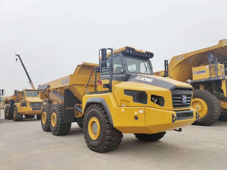 XCMG Official Used 6x6 Mine Articulated Dump Truck 40ton Mining Truck XDA40 - Kiepwagen met knikbesturing: afbeelding 5 XCMG Official Used 6x6 Mine Articulated Dump Truck 40ton Mining Truck XDA40 - Kiepwagen met knikbesturing: afbeelding 5