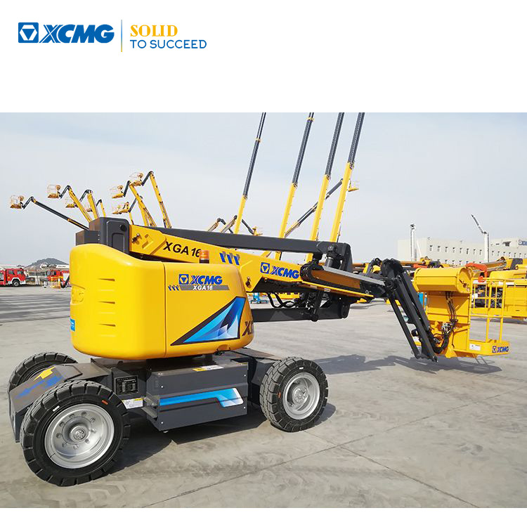 XCMG Official Used Aerial Work Platform XGA16 16m Towable Boom Lift For Sale - Knikarmhoogwerker: afbeelding 1 XCMG Official Used Aerial Work Platform XGA16 16m Towable Boom Lift For Sale - Knikarmhoogwerker: afbeelding 1