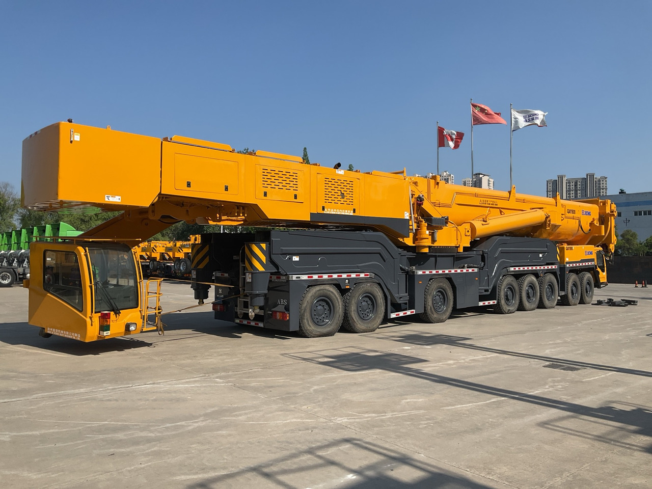 XCMG Official Used All Terrain Crane QAY800 800 Ton Hydraulic Truck Crane For Sale - Alle terrein kraan: afbeelding 3 XCMG Official Used All Terrain Crane QAY800 800 Ton Hydraulic Truck Crane For Sale - Alle terrein kraan: afbeelding 3