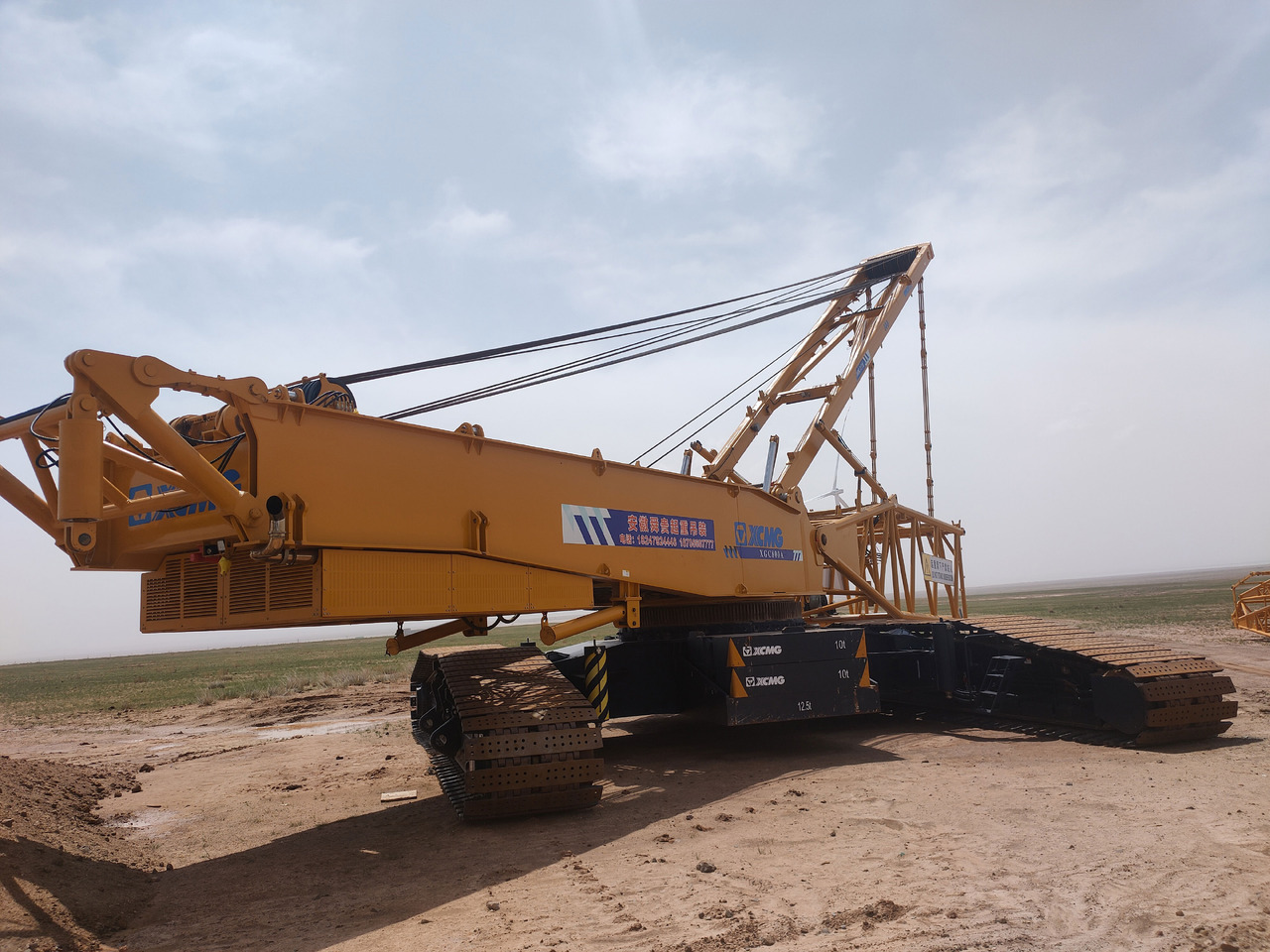 XCMG Official Used Construction Crane XGC800A 800 Ton Mobile Crawler Crane Hot Sale - Rupskraan: afbeelding 4 XCMG Official Used Construction Crane XGC800A 800 Ton Mobile Crawler Crane Hot Sale - Rupskraan: afbeelding 4