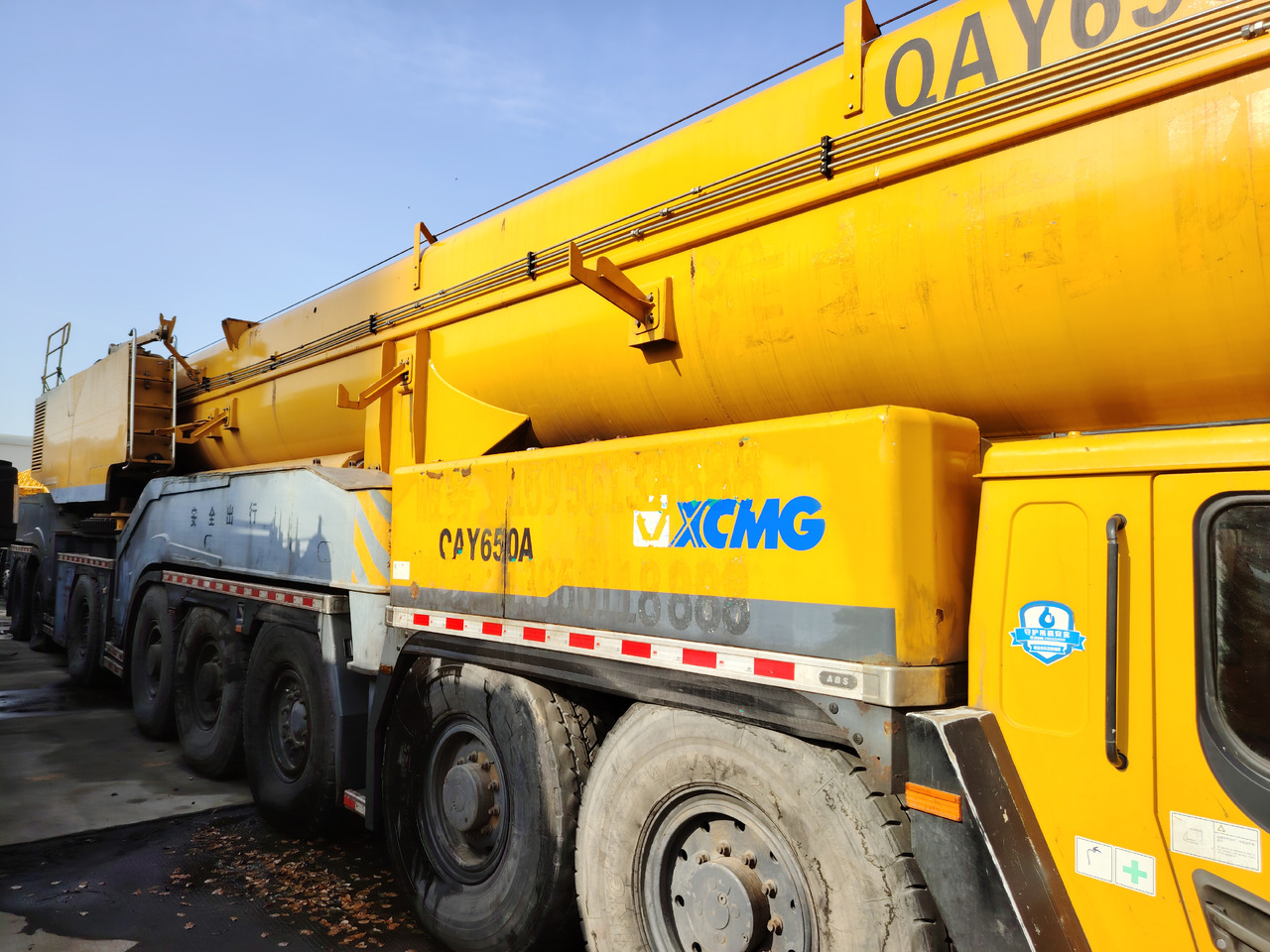 XCMG Official Used Heavy Duty Hydraulics Crane QAY650A All Terrain Cranes For Sale 650 Ton - Alle terrein kraan: afbeelding 5 XCMG Official Used Heavy Duty Hydraulics Crane QAY650A All Terrain Cranes For Sale 650 Ton - Alle terrein kraan: afbeelding 5