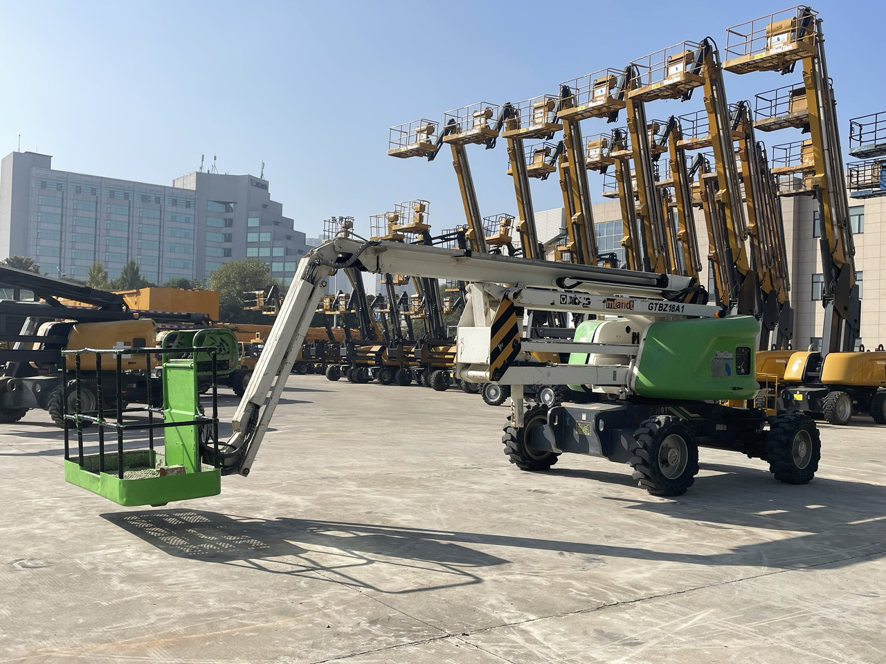XCMG Official Used Towable Cherry Picker GTBZ18A1 18 Meters Aerial Work Platforms Best Sale - Knikarmhoogwerker: afbeelding 3 XCMG Official Used Towable Cherry Picker GTBZ18A1 18 Meters Aerial Work Platforms Best Sale - Knikarmhoogwerker: afbeelding 3