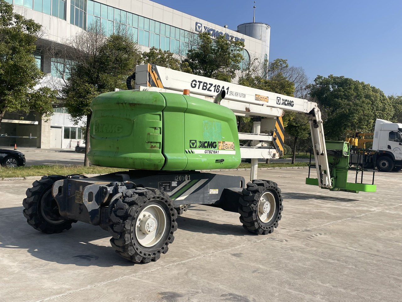 XCMG Official Used Towable Cherry Picker GTBZ18A1 18 Meters Aerial Work Platforms Best Sale - Knikarmhoogwerker: afbeelding 4 XCMG Official Used Towable Cherry Picker GTBZ18A1 18 Meters Aerial Work Platforms Best Sale - Knikarmhoogwerker: afbeelding 4