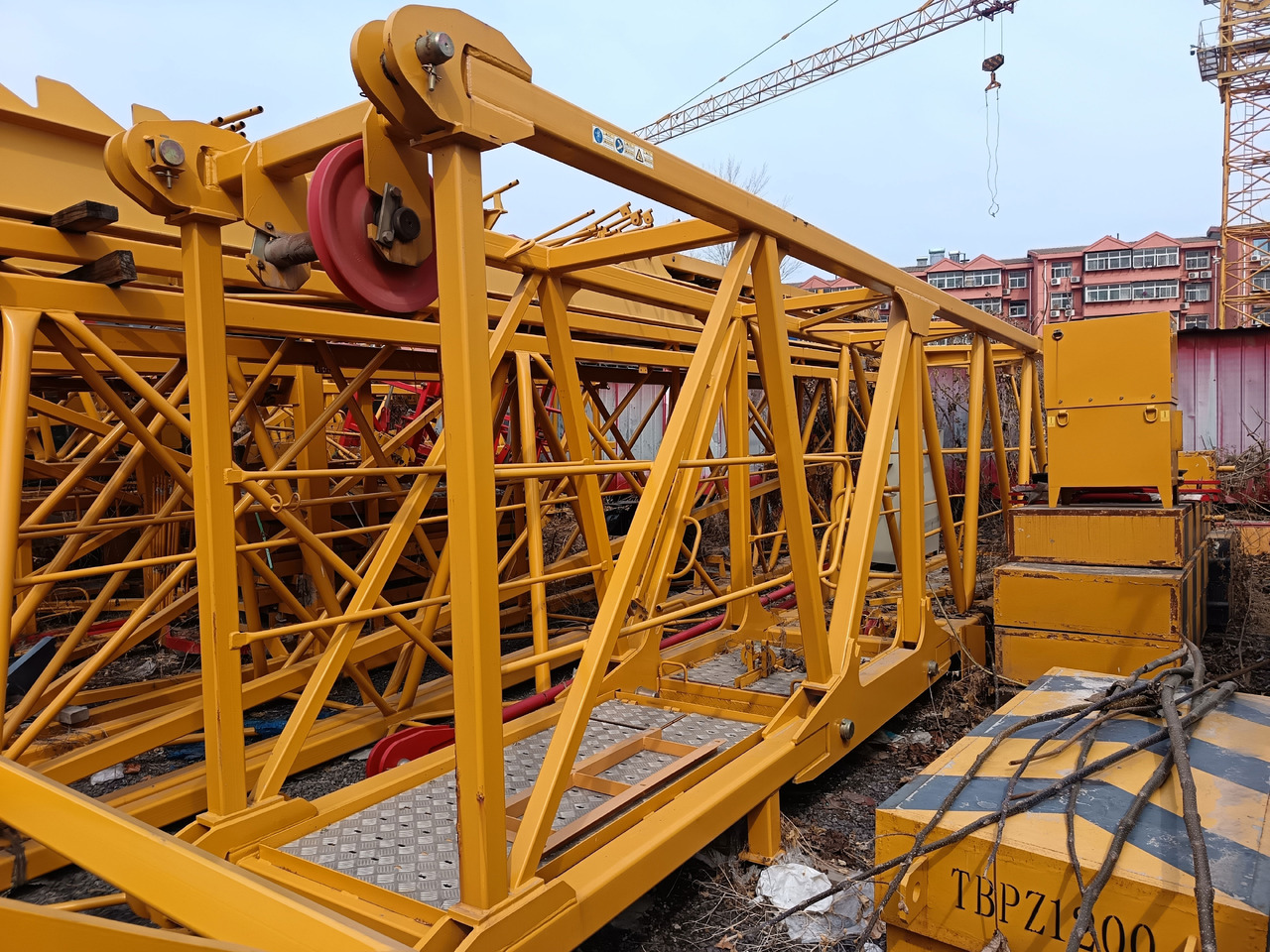 XCMG Official XGT6015A-8S Construction Lifting Crane 8t Flat Top Tower Crane For Sale - Torenkraan: afbeelding 4 XCMG Official XGT6015A-8S Construction Lifting Crane 8t Flat Top Tower Crane For Sale - Torenkraan: afbeelding 4