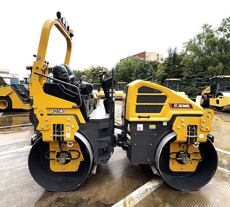 Kleine wals XCMG official XD140 4 ton mini light road roller price: afbeelding 8
