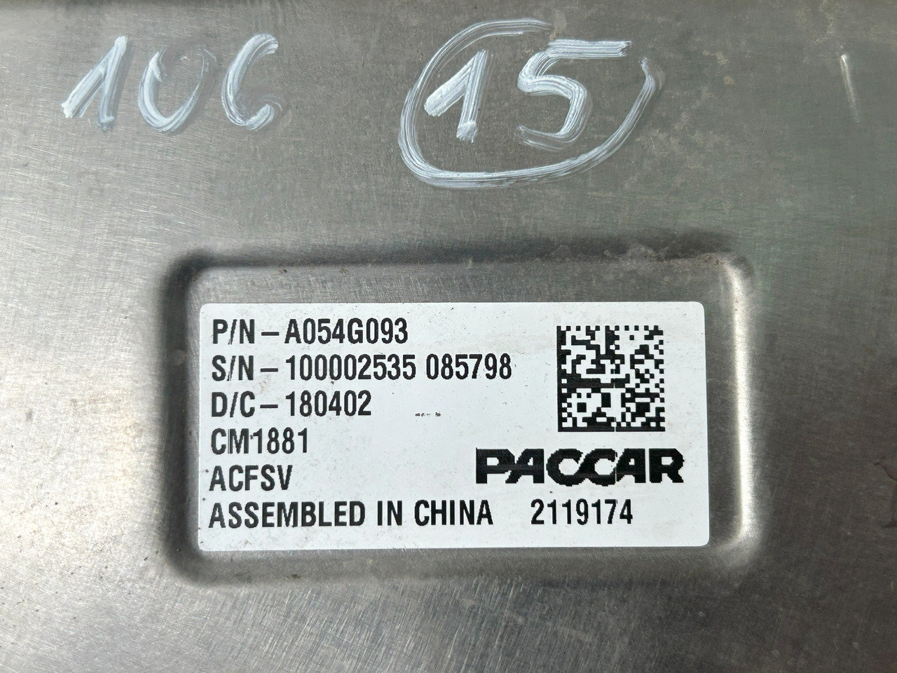 DAF CONTROLLER MODULE EAS ADBLUE - ECU: afbeelding 2 DAF CONTROLLER MODULE EAS ADBLUE - ECU: afbeelding 2