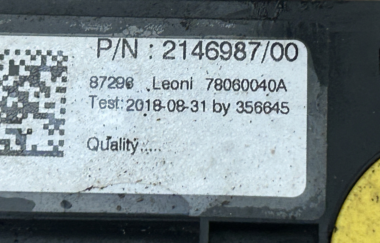 DAF ENGINE WIRING HARNESS J1A DAF XF 106 480 530 - Kabels/ Draden: afbeelding 5 DAF ENGINE WIRING HARNESS J1A DAF XF 106 480 530 - Kabels/ Draden: afbeelding 5