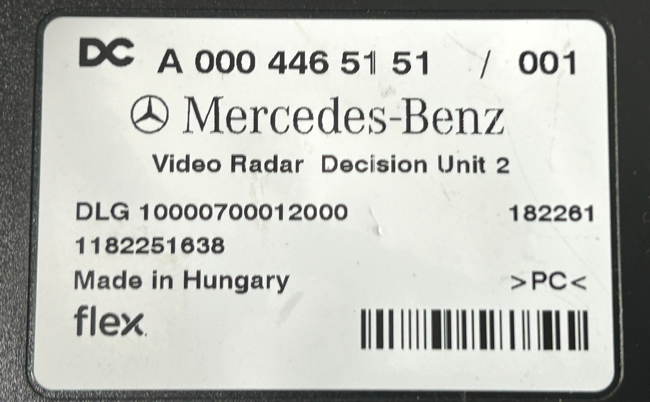 MERCEDES ACTROS MP4 VRDU 2 - Elektrisch systeem voor Vrachtwagen: afbeelding 3 MERCEDES ACTROS MP4 VRDU 2 - Elektrisch systeem voor Vrachtwagen: afbeelding 3