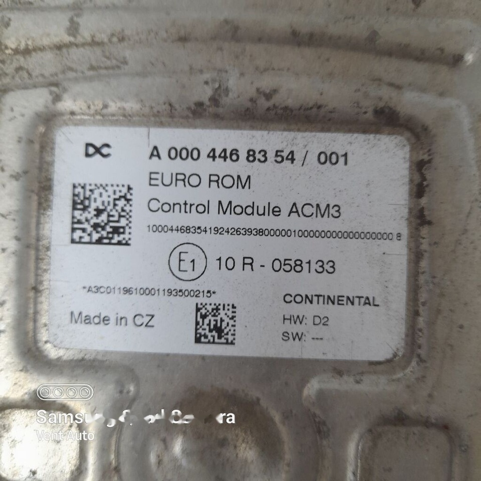 Mercedes-Benz ACTROS MP5 A004468354 ACM3 Mercedes-Benz A004468354 ACM3 - ECU voor Vrachtwagen: afbeelding 3 Mercedes-Benz ACTROS MP5 A004468354 ACM3 Mercedes-Benz A004468354 ACM3 - ECU voor Vrachtwagen: afbeelding 3