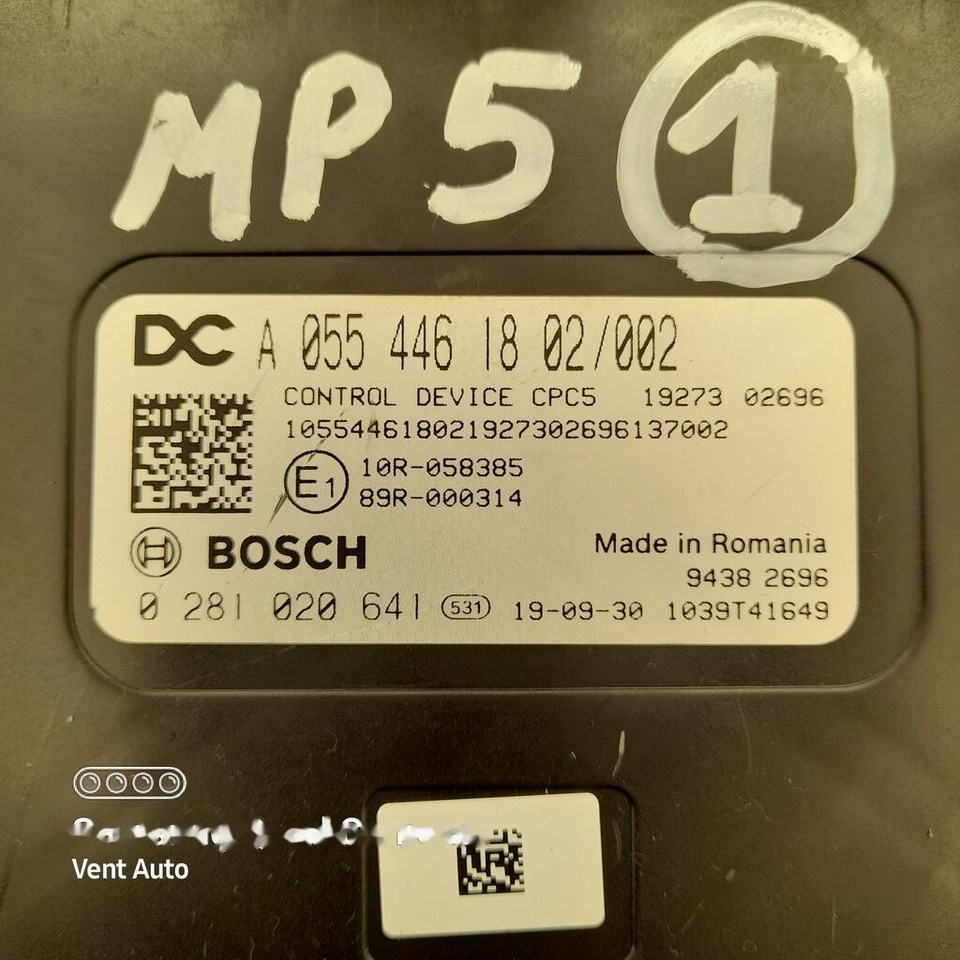 Mercedes-Benz ACTROS MP5 CPC5 Mercedes-Benz CPC5 A0554461802 - ECU voor Vrachtwagen: afbeelding 2 Mercedes-Benz ACTROS MP5 CPC5 Mercedes-Benz CPC5 A0554461802 - ECU voor Vrachtwagen: afbeelding 2