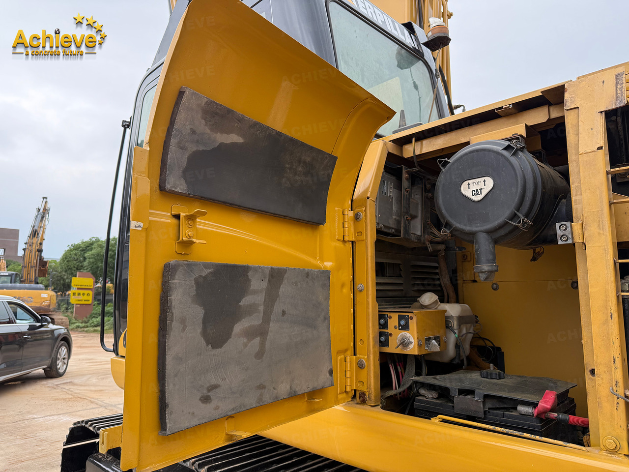 Graafmachine CATERPILLAR CAT 320D C6.4ACERT 1m³ 20930KG  20TON 103Kw/2000rpm 35Mpa【ACHIEVE】 TOP CONDITION!!!: afbeelding 24