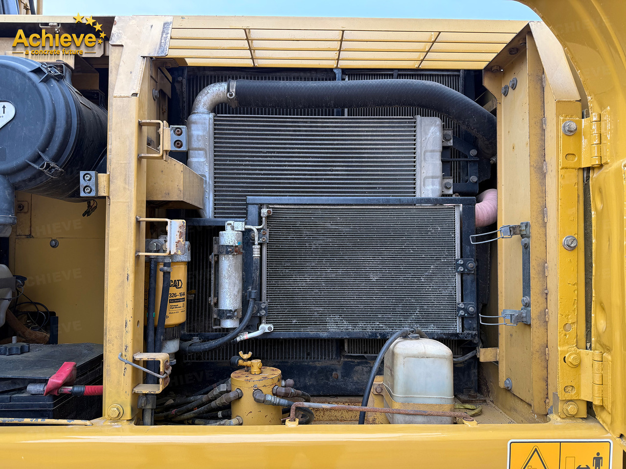 Graafmachine CATERPILLAR CAT 320D C6.4ACERT 1m³ 20930KG  20TON 103Kw/2000rpm 35Mpa【ACHIEVE】 TOP CONDITION!!!: afbeelding 29