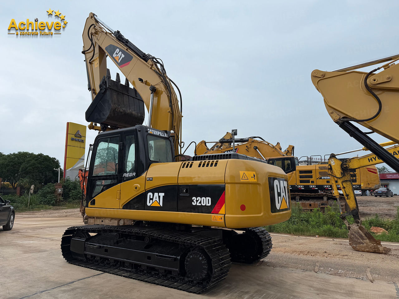 Graafmachine CATERPILLAR CAT 320D C6.4ACERT 1m³ 20930KG  20TON 103Kw/2000rpm 35Mpa【ACHIEVE】 TOP CONDITION!!!: afbeelding 6