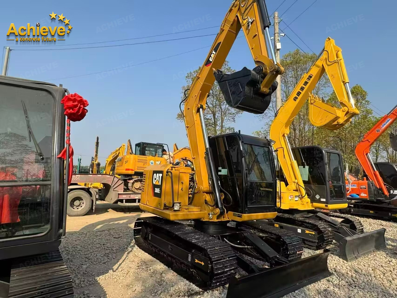 CATERPILLAR CATERPILLAR 307 CAT 36.5kW/h C2.4 DI 7,500 kg 51.0 kN 4.9 km/h【ACHIEVE】 TOP CONDITION!!! - Minigraafmachine: afbeelding 1 CATERPILLAR CATERPILLAR 307 CAT 36.5kW/h C2.4 DI 7,500 kg 51.0 kN 4.9 km/h【ACHIEVE】 TOP CONDITION!!! - Minigraafmachine: afbeelding 1