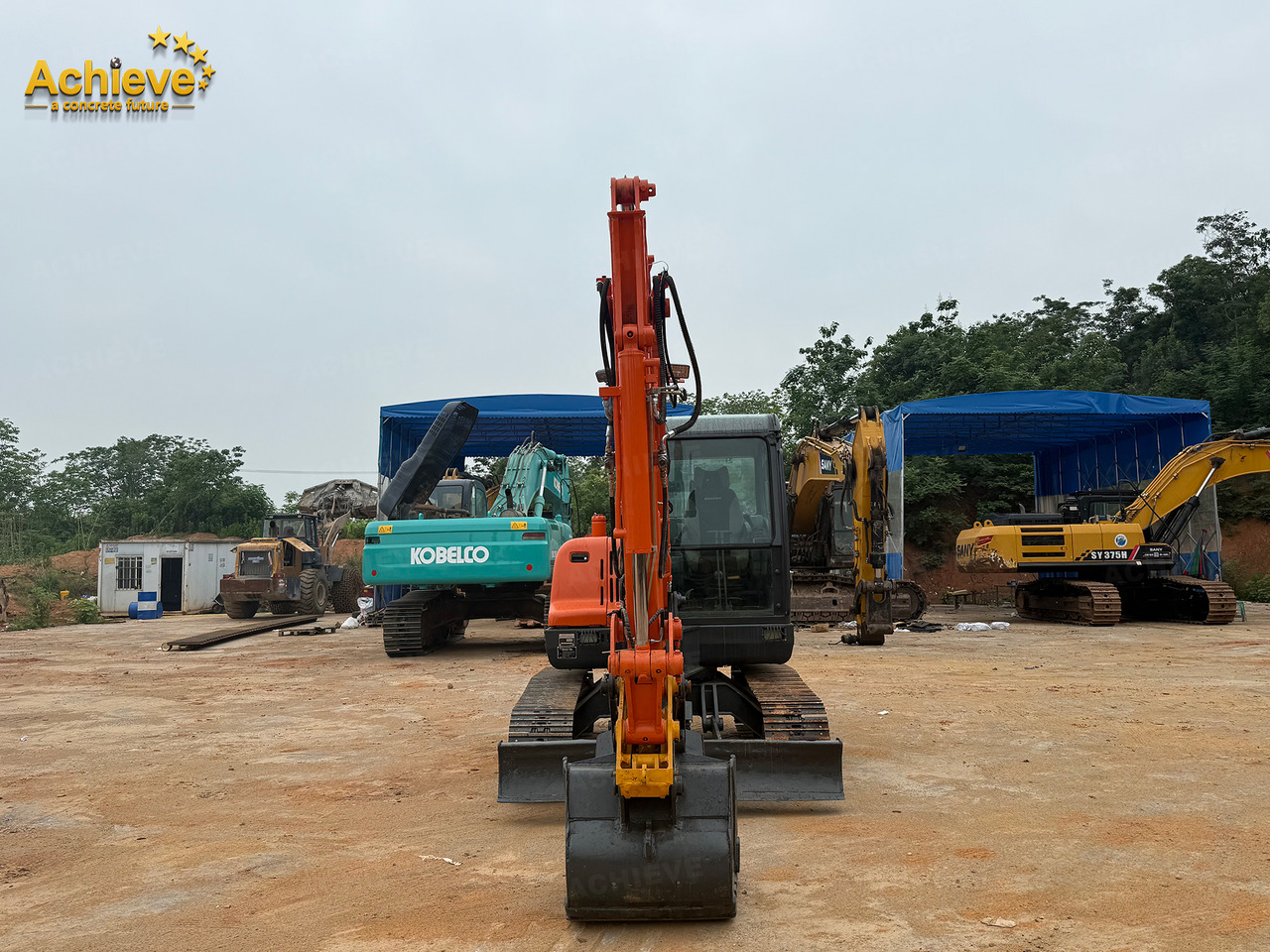 DOOSAN Diwanlun DX60-9 Excavator 38.9(52.1)/2100kW(HP) / rpm D24C 0.23m3 5700kg 4.2+2.8Ton 【ACHIEVE】 TOP CONDITION!!! - Rupsgraafmachine: afbeelding 3 DOOSAN Diwanlun DX60-9 Excavator 38.9(52.1)/2100kW(HP) / rpm D24C 0.23m3 5700kg 4.2+2.8Ton 【ACHIEVE】 TOP CONDITION!!! - Rupsgraafmachine: afbeelding 3