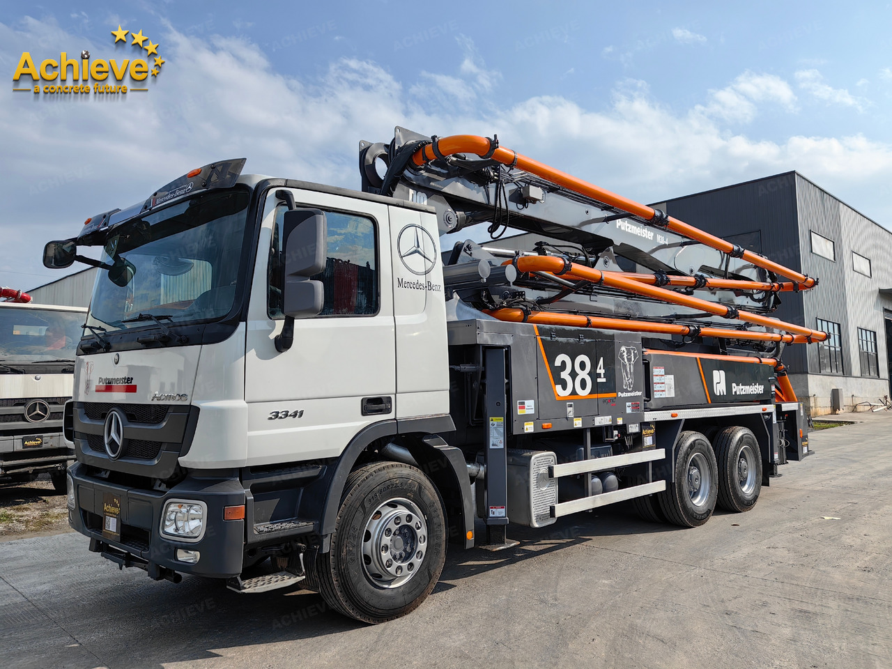 PUTZMEISTER PUTZMEISTER M38-4Z 2013 HOT SALE Mercedes-Benz【ACHIEVE】TOP CONDITION!!! - Betonpomp: afbeelding 3 PUTZMEISTER PUTZMEISTER M38-4Z 2013 HOT SALE Mercedes-Benz【ACHIEVE】TOP CONDITION!!! - Betonpomp: afbeelding 3