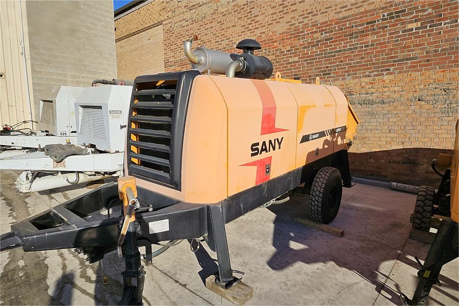 SANY SANY 【ACHIEVE】TOP CONDITION!!! demo new low hours Sany Concrete Trailer Pump 2017 HBT5008C-5S - Kleine betonpomp: afbeelding 2 SANY SANY 【ACHIEVE】TOP CONDITION!!! demo new low hours Sany Concrete Trailer Pump 2017 HBT5008C-5S - Kleine betonpomp: afbeelding 2