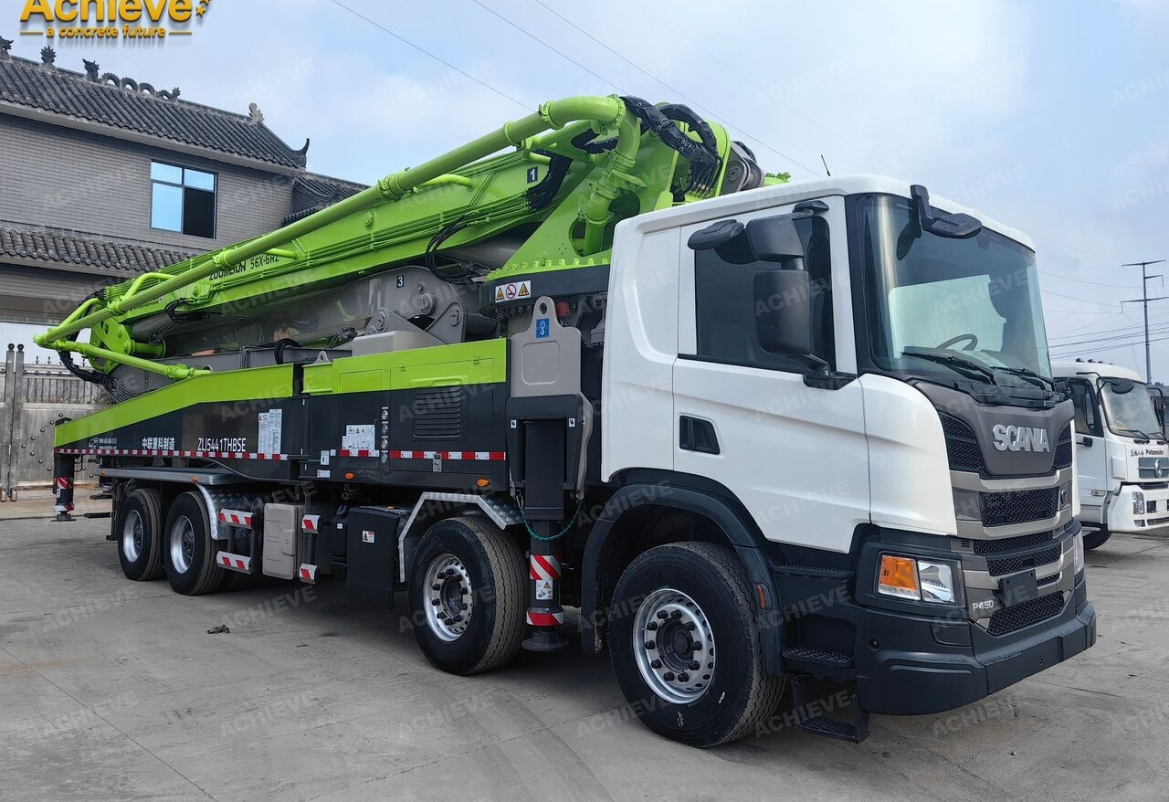ZOOMLION ZOOMLION 2019 ZOOMLION 56X-6RZ 56M Scania P450 8x4【ACHIEVE】TOP CONDITION!!! - Betonpomp: afbeelding 1 ZOOMLION ZOOMLION 2019 ZOOMLION 56X-6RZ 56M Scania P450 8x4【ACHIEVE】TOP CONDITION!!! - Betonpomp: afbeelding 1