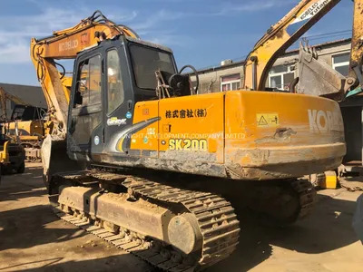 20t Japan Original Color 0.7 Kobelco Sk200 Sk200-3 Crawler Excavator - Rupsgraafmachine: afbeelding 1 20t Japan Original Color 0.7 Kobelco Sk200 Sk200-3 Crawler Excavator - Rupsgraafmachine: afbeelding 1
