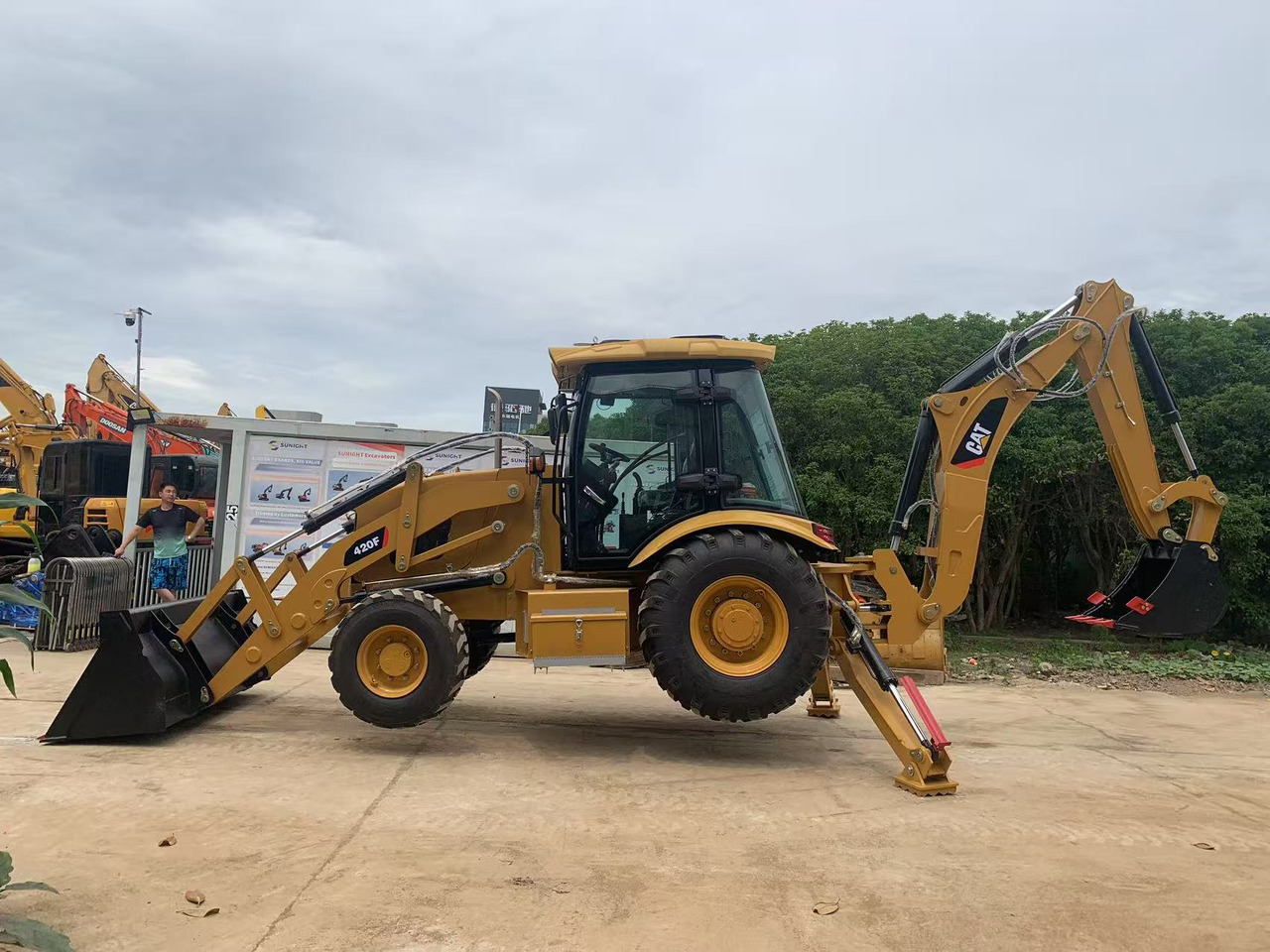 Caterpillar 4x4 Backhoe Loader CAT 420, 428 - Graaflaadmachine: afbeelding 5 Caterpillar 4x4 Backhoe Loader CAT 420, 428 - Graaflaadmachine: afbeelding 5