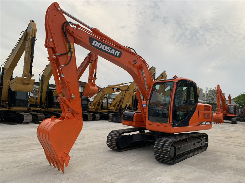 Doosan Used Doosan DX140 Excavator – 14 Ton, 122 HP, 0.58m³ Bucket, DL06P Engine - Rupsgraafmachine: afbeelding 3 Doosan Used Doosan DX140 Excavator – 14 Ton, 122 HP, 0.58m³ Bucket, DL06P Engine - Rupsgraafmachine: afbeelding 3