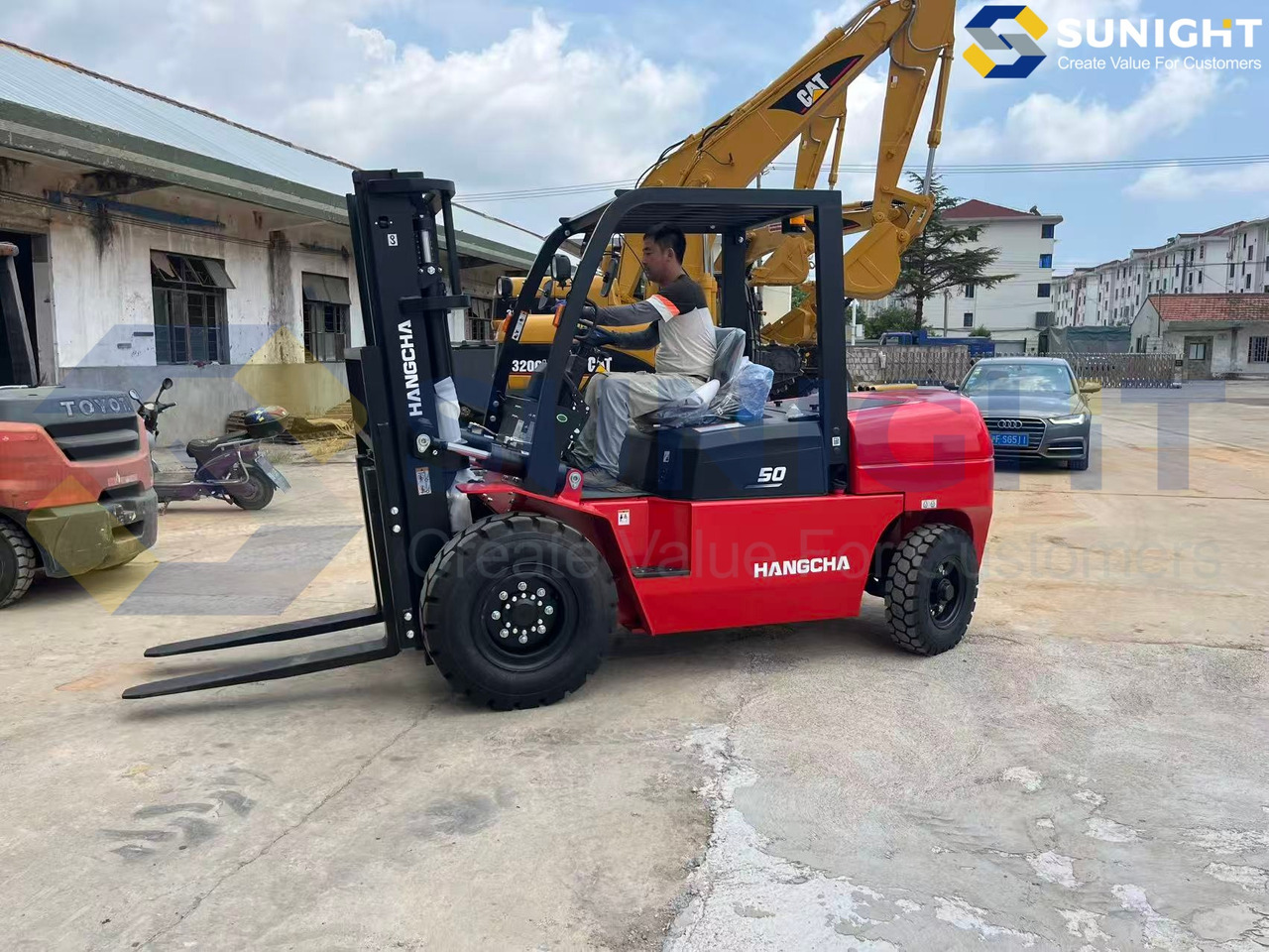 HANGCHA CPCD50 Forklift Brand New Condition - Diesel heftruck: afbeelding 4 HANGCHA CPCD50 Forklift Brand New Condition - Diesel heftruck: afbeelding 4