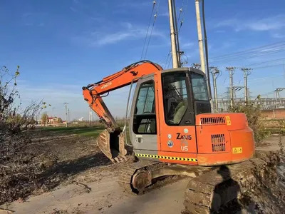Hitachi 7t Used Zx Zaxis 75 Small Crawler Excavator with Blade - Rupsgraafmachine: afbeelding 1 Hitachi 7t Used Zx Zaxis 75 Small Crawler Excavator with Blade - Rupsgraafmachine: afbeelding 1