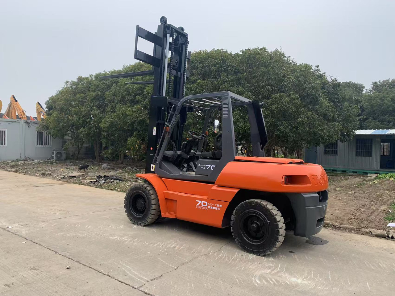 Toyota FD70 Secondhand 7 ton Forklift - Diesel heftruck: afbeelding 2 Toyota FD70 Secondhand 7 ton Forklift - Diesel heftruck: afbeelding 2