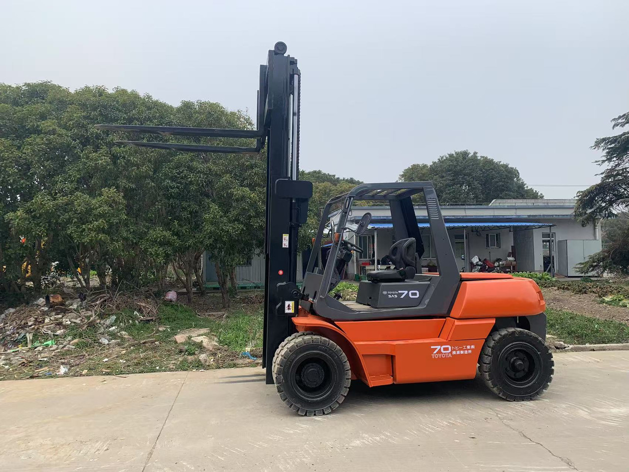 Toyota FD70 Secondhand 7 ton Forklift - Diesel heftruck: afbeelding 1 Toyota FD70 Secondhand 7 ton Forklift - Diesel heftruck: afbeelding 1
