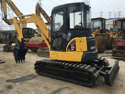Used Japan Made 5t Komatsu PC55mr PC50mr Rubber Track Mini Crawler Hydraulic Excavator - Rupsgraafmachine: afbeelding 1 Used Japan Made 5t Komatsu PC55mr PC50mr Rubber Track Mini Crawler Hydraulic Excavator - Rupsgraafmachine: afbeelding 1