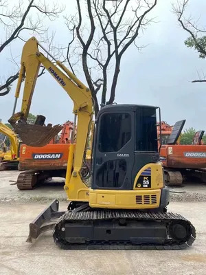 Used Mini Excavator Komatsu PC55 PC50 Japan Construction Machinery - Rupsgraafmachine: afbeelding 1 Used Mini Excavator Komatsu PC55 PC50 Japan Construction Machinery - Rupsgraafmachine: afbeelding 1