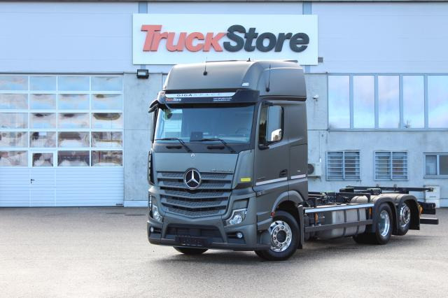 Mercedes-Benz Actros 2552LL ENA - Containertransporter/ Wissellaadbak vrachtwagen: afbeelding 1 Mercedes-Benz Actros 2552LL ENA - Containertransporter/ Wissellaadbak vrachtwagen: afbeelding 1