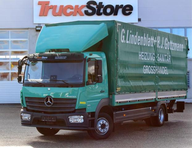 Mercedes-Benz Atego 1221L EXPORT - Schuifzeilen vrachtwagen: afbeelding 1 Mercedes-Benz Atego 1221L EXPORT - Schuifzeilen vrachtwagen: afbeelding 1