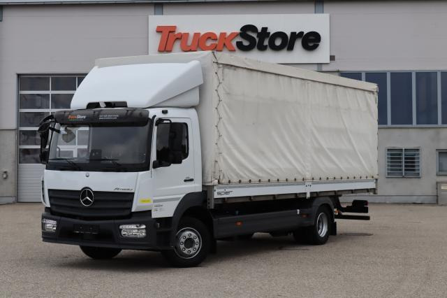 Mercedes-Benz Atego 1224 L - Schuifzeilen vrachtwagen: afbeelding 1 Mercedes-Benz Atego 1224 L - Schuifzeilen vrachtwagen: afbeelding 1