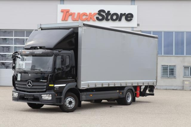 Mercedes-Benz Atego 1323 L - Schuifzeilen vrachtwagen: afbeelding 1 Mercedes-Benz Atego 1323 L - Schuifzeilen vrachtwagen: afbeelding 1