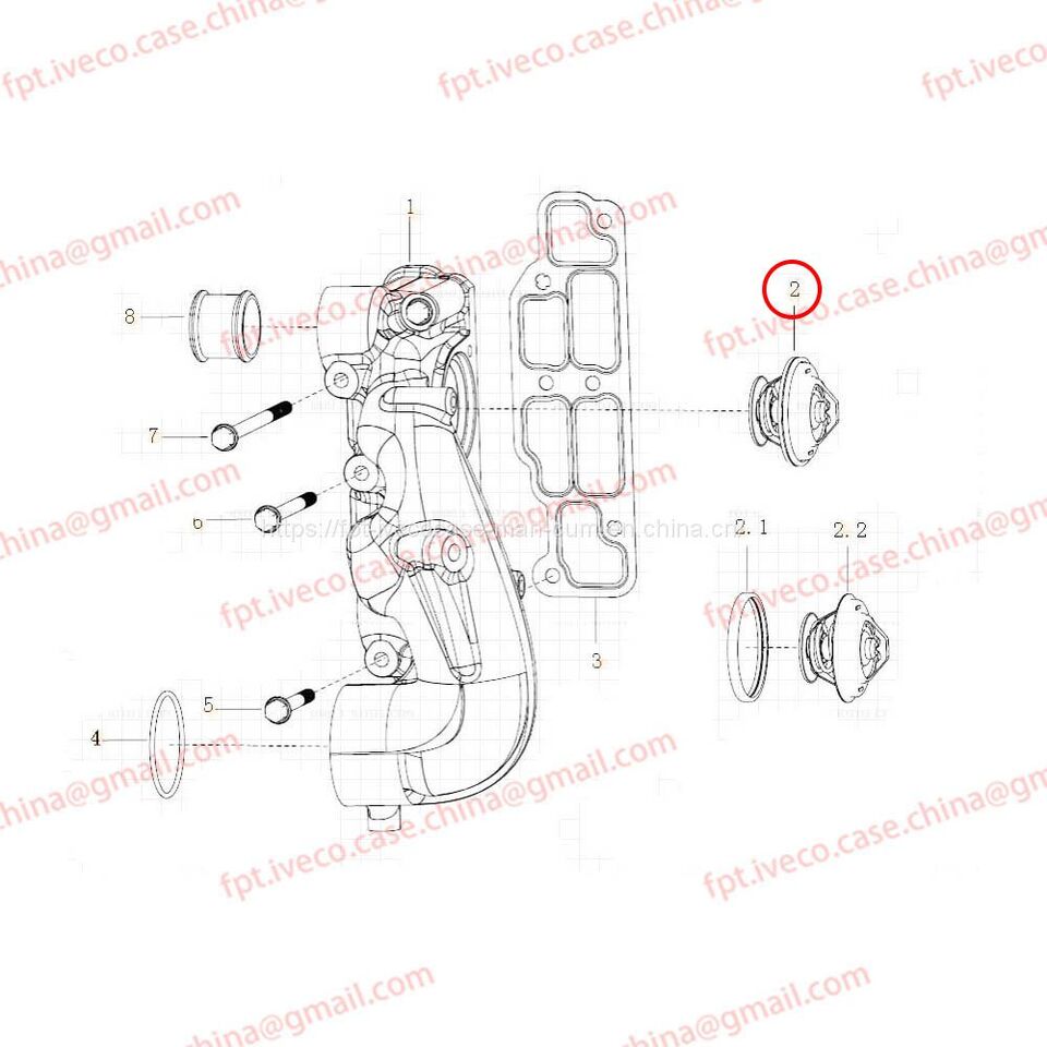 MAN D2066 Thermostat 83 ℃ ~ 95 ℃ 06402-6005 - Thermostaat: afbeelding 4 MAN D2066 Thermostat 83 ℃ ~ 95 ℃ 06402-6005 - Thermostaat: afbeelding 4