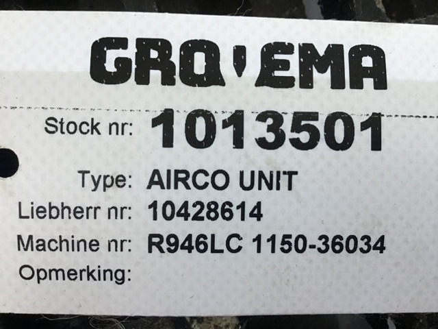 Liebherr Airco Unit - Airco compressor: afbeelding 3 Liebherr Airco Unit - Airco compressor: afbeelding 3