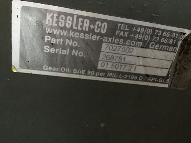 Liebherr Axle - Vooras: afbeelding 1 Liebherr Axle - Vooras: afbeelding 1