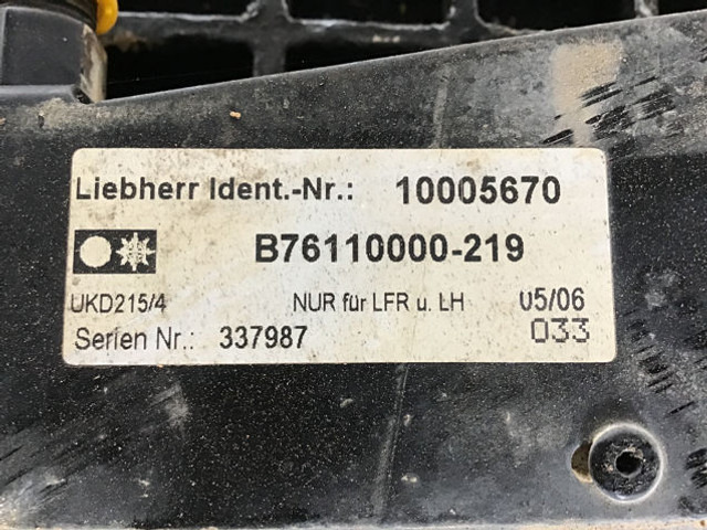 Liebherr Capacitor Unit - Airco onderdeel: afbeelding 1 Liebherr Capacitor Unit - Airco onderdeel: afbeelding 1