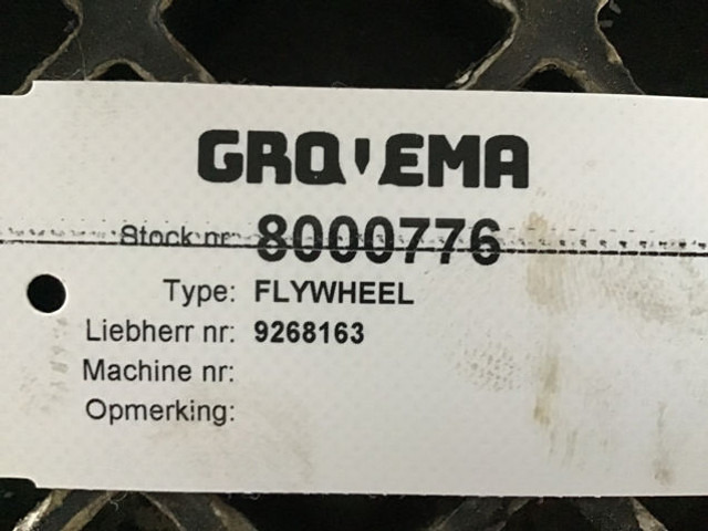 Liebherr Flywheel - Vliegwiel: afbeelding 2 Liebherr Flywheel - Vliegwiel: afbeelding 2