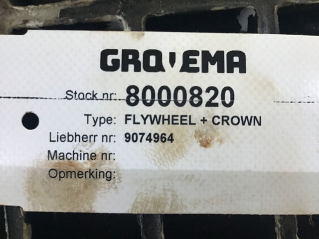Liebherr Flywheel - Vliegwiel: afbeelding 3 Liebherr Flywheel - Vliegwiel: afbeelding 3