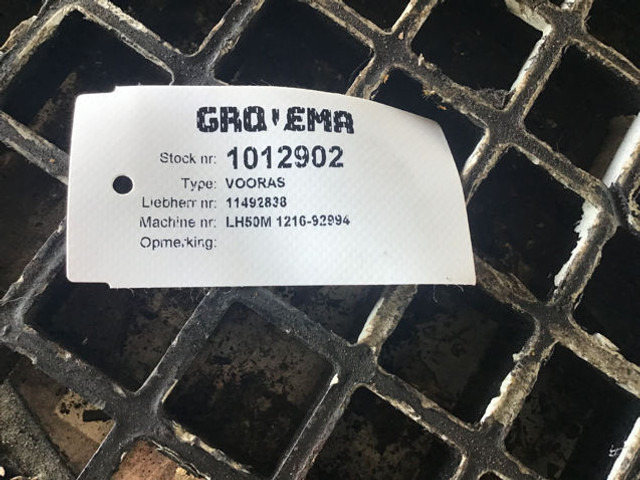 Liebherr Front Axle - As en onderdelen: afbeelding 5 Liebherr Front Axle - As en onderdelen: afbeelding 5