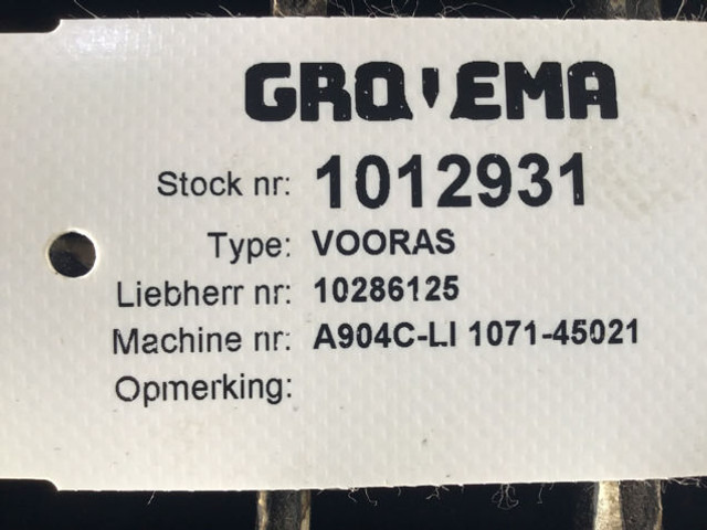 Liebherr Frontaxle - Vooras: afbeelding 5 Liebherr Frontaxle - Vooras: afbeelding 5