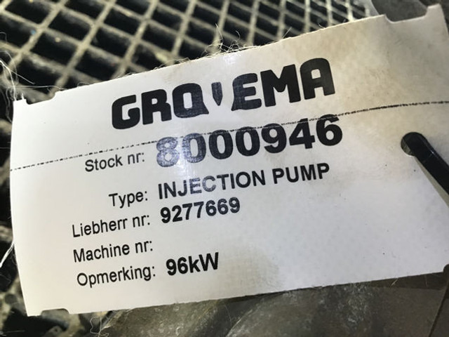 Liebherr Injection Pump - Brandstofpomp: afbeelding 5 Liebherr Injection Pump - Brandstofpomp: afbeelding 5