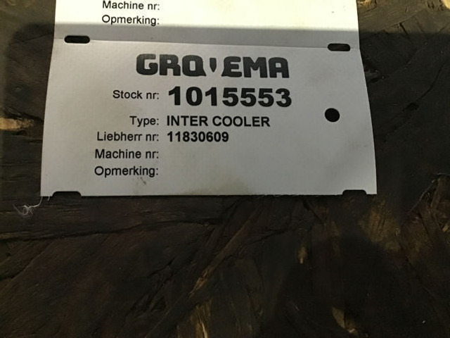Liebherr Inter Cooler - Intercooler: afbeelding 3 Liebherr Inter Cooler - Intercooler: afbeelding 3