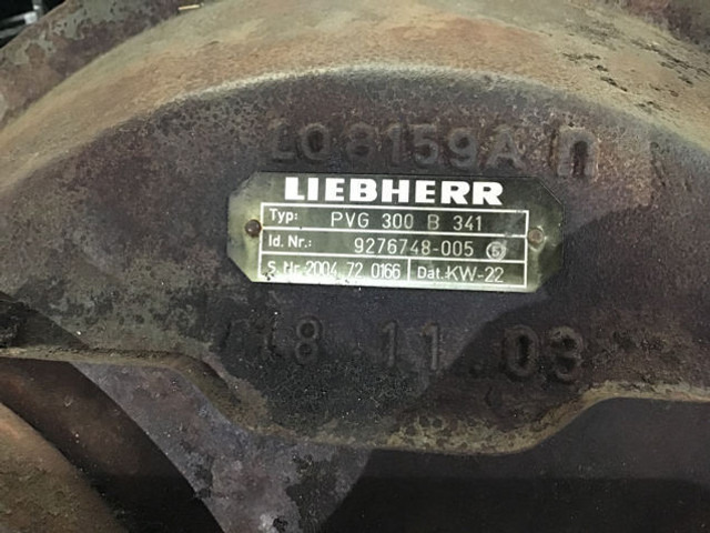 Liebherr PVG 300 B 341 - Stuurpomp: afbeelding 3 Liebherr PVG 300 B 341 - Stuurpomp: afbeelding 3