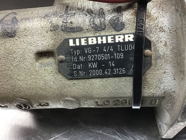 Liebherr Pilot Control Unit - Versnellingspook: afbeelding 5 Liebherr Pilot Control Unit - Versnellingspook: afbeelding 5